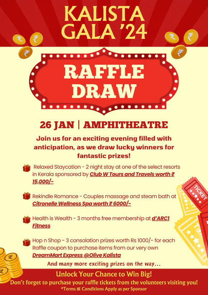 Republic Day Raffle Draw