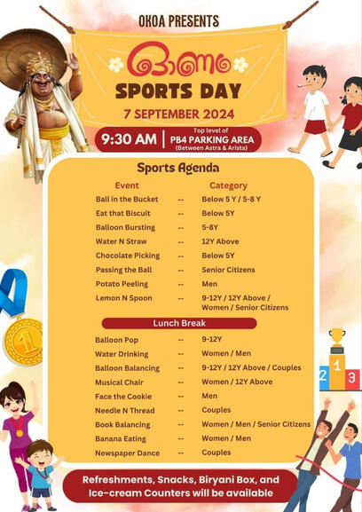 Onam Sports Day 2024